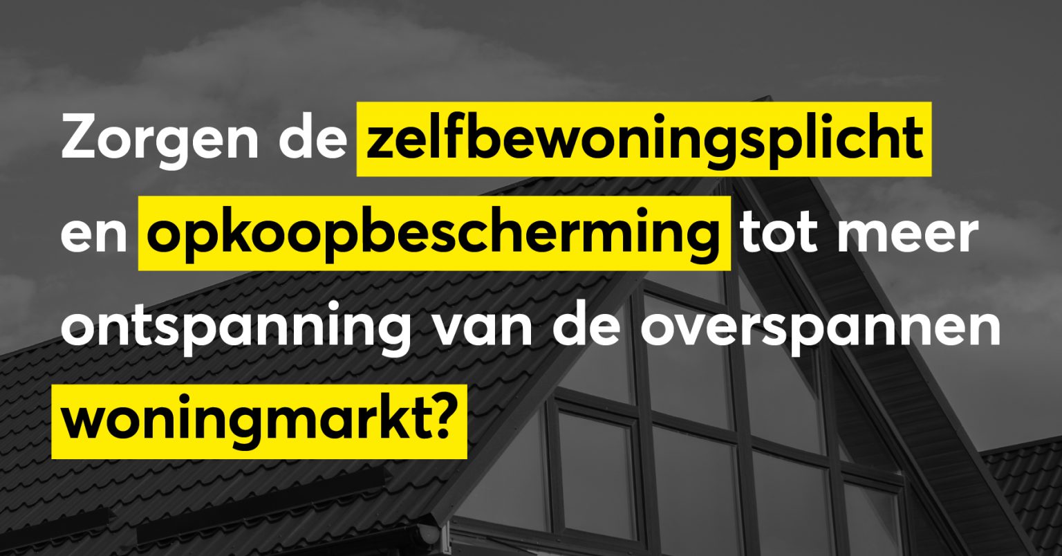 De zelfbewoningsplicht en opkoopbescherming BG.legal